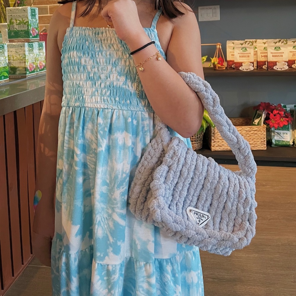 Made to order - girls knitted shoulder bags